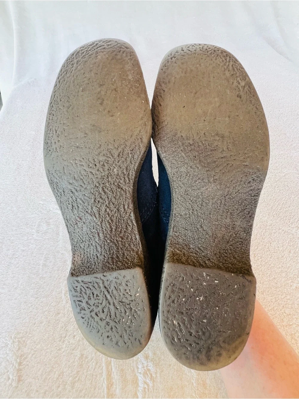 Vintage Bally Juventus Navy Suede Venetian Loafers Switzerland EU 42 US 10.5